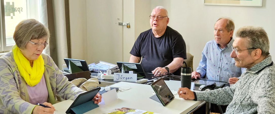 Tablettprojekt im Treffpunkt Ricklingen